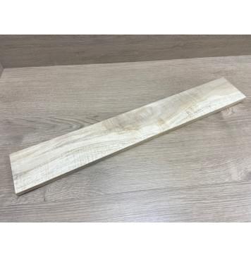 Клён Американский Волнистый заготовка накладки для электрогитары Смешанный ААА Волна А 13.5х82х535 мм-10