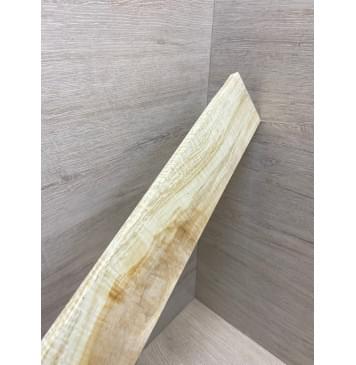 Клён Американский Волнистый заготовка накладки для электрогитары Смешанный ААА Волна А 13.5х82х535 мм-4