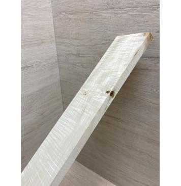 Клён Американский Волнистый заготовка накладки для электрогитары Радиал А Волна ААА 14х80х530 мм-3