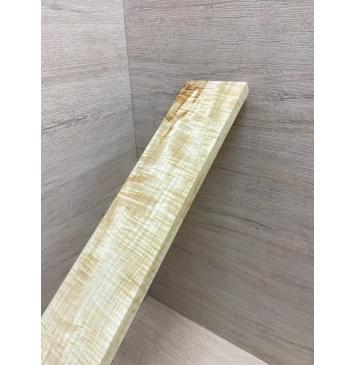 Клён Американский Волнистый заготовка накладки для электрогитары Радиал А Волна ААА 14х80х530 мм-11