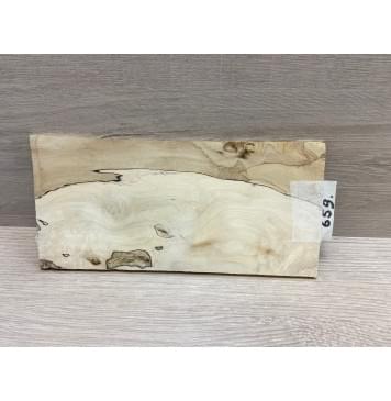 Клён Американский Spalted заготовка накладки на головку грифа Смешанный ААА 5х104х220 мм-0