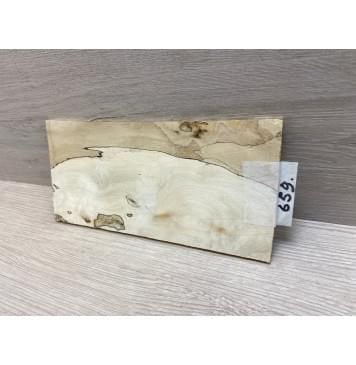 Клён Американский Spalted заготовка накладки на головку грифа Смешанный ААА 5х104х220 мм-1
