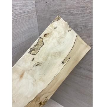 Клён Американский Spalted заготовка накладки на головку грифа Смешанный ААА 5х104х220 мм-4
