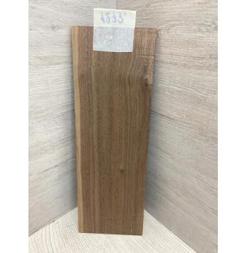 Орех Американский  заготовка накладки на головку грифа Смешанный ААА 4х100х290 мм-2