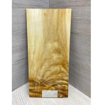 Клён Американский Волнистый заготовка накладки на головку грифа Смешанный АА Волна АА 6х118х250 мм-3