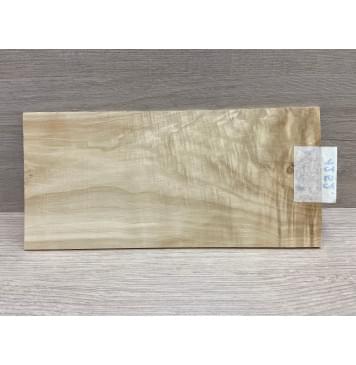 Клён Американский Волнистый заготовка накладки на головку грифа Смешанный АА Волна АА 3х118х250 мм-7