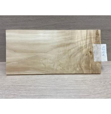 Клён Американский Волнистый заготовка накладки на головку грифа Смешанный АА Волна АА 4х118х250 мм-1