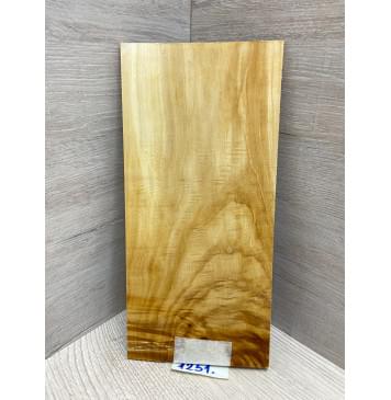 Клён Американский Волнистый заготовка накладки на головку грифа Смешанный АА Волна АА 4х118х250 мм-5