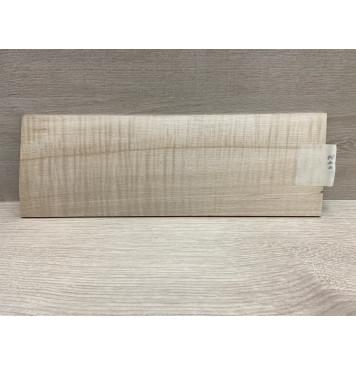 Клён Белый Явор, Волнистый заготовка накладки на головку грифа Радиал АА Волна ААА 5х118х345 мм-2