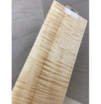 Клён Белый Явор, Волнистый заготовка накладки на головку грифа Радиал АА Волна ААА 5х118х345 мм-5