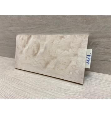 Клён Облачко заготовка накладки на головку грифа Тангент ААА Волна АА 8х116х230 мм-5