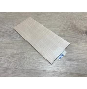 Клён Белый Явор, Волнистый заготовка накладки на головку грифа Радиал ААА Волна АА 6.5х120х275 мм-6