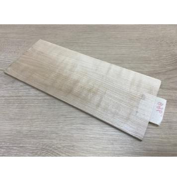 Клён Белый Явор, Волнистый заготовка накладки на головку грифа Радиал АА Волна А 6.5х115х270 мм-4