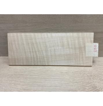 Клён Белый Явор, Волнистый заготовка накладки на головку грифа Радиал АА Волна А 6х115х295 мм-5