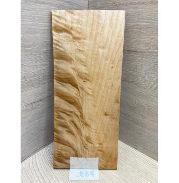 Клён Белый Явор, Волнистый заготовка накладки на головку грифа Смешанный ААА Волна ААА 6х105х240 мм-0