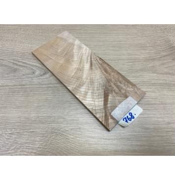 Клён Белый Явор, Волнистый заготовка накладки на головку грифа Смешанный ААА Волна ААА 8х90х210 мм-5