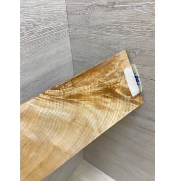 Клён Белый Явор, Волнистый заготовка накладки на головку грифа Смешанный ААА Волна ААА 8х90х210 мм-1