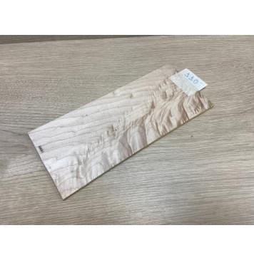 Клён Белый Явор, Волнистый заготовка накладки на головку грифа Смешанный ААА Волна ААА 5х105х240 мм-6