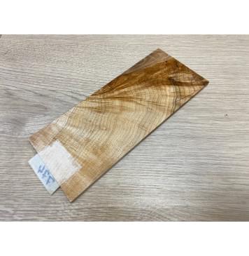 Клён Чёрный Явор, Волнистый заготовка накладки на головку грифа Смешанный АА Волна АА 5х90х210 мм-4