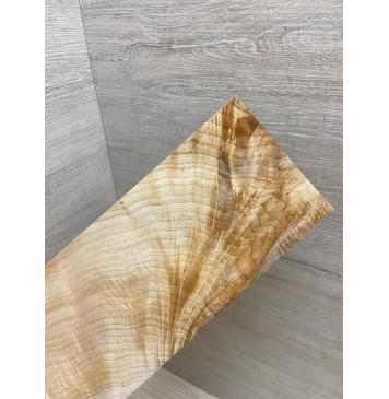 Клён Чёрный Явор, Волнистый заготовка накладки на головку грифа Смешанный АА Волна АА 5х90х210 мм-1