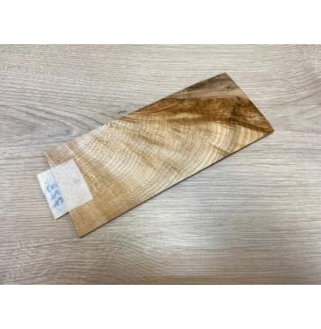 Клён Чёрный Явор, Волнистый заготовка накладки на головку грифа Смешанный АА Волна АА 5х90х210 мм-2