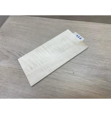 Клён Белый Явор, Волнистый заготовка накладки на головку грифа Радиал ААА Волна АА 5х105х205 мм-5