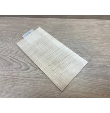 Клён Белый Явор, Волнистый заготовка накладки на головку грифа Радиал ААА Волна АА 5х105х205 мм-3