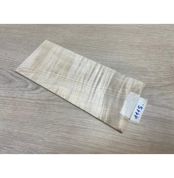 Клён Белый Явор, Волнистый заготовка накладки на головку грифа Смешанный ААА Волна ААА 4х102х240 мм-7