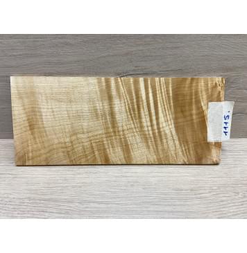 Клён Белый Явор, Волнистый заготовка накладки на головку грифа Смешанный ААА Волна ААА 4х102х240 мм-3