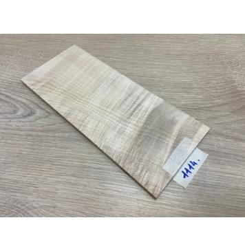 Клён Белый Явор, Волнистый заготовка накладки на головку грифа Смешанный ААА Волна ААА 7х102х240 мм-7