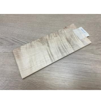 Клён Белый Явор, Волнистый заготовка накладки на головку грифа Смешанный ААА Волна ААА 7х102х240 мм-5