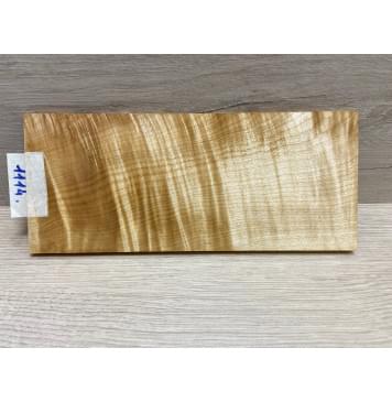 Клён Белый Явор, Волнистый заготовка накладки на головку грифа Смешанный ААА Волна ААА 7х102х240 мм-0