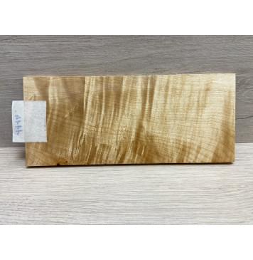 Клён Белый Явор, Волнистый заготовка накладки на головку грифа Смешанный ААА Волна ААА 7х102х240 мм-3