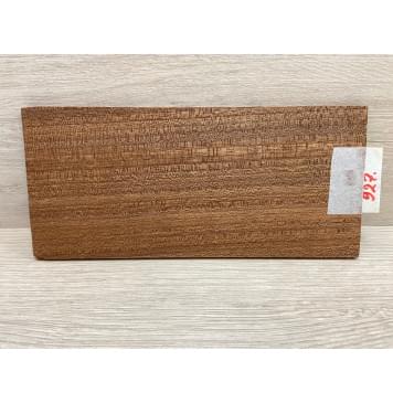 Сапели заготовка накладки на головку грифа Радиал ААА 5х108х230 мм-3