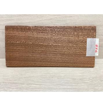 Сапели заготовка накладки на головку грифа Радиал ААА 5х108х230 мм-3