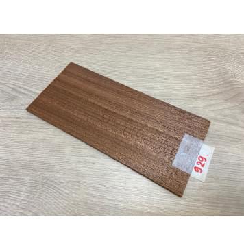 Сапели заготовка накладки на головку грифа Радиал ААА 5.5х108х230 мм-0