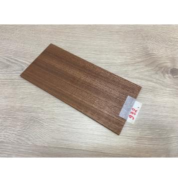 Сапели заготовка накладки на головку грифа Радиал ААА 5.5х110х230 мм-0