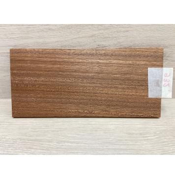 Сапели заготовка накладки на головку грифа Радиал ААА 5.5х110х230 мм-4