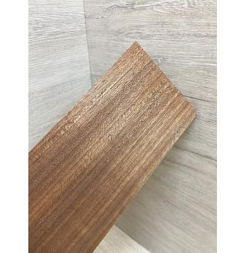 Сапели заготовка накладки на головку грифа Радиал ААА 5.5х110х230 мм-1