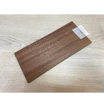 Сапели заготовка накладки на головку грифа Радиал ААА 5.5х108х230 мм-6