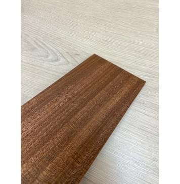 Сапели заготовка накладки на головку грифа Радиал ААА 5.5х108х230 мм-1