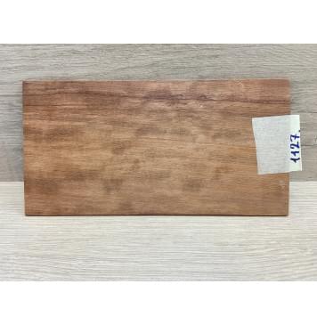 Бубинго заготовка накладки на головку грифа Радиал АА 2.5х115х220 мм-5