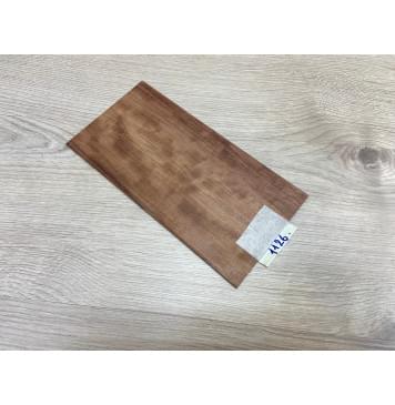 Бубинго заготовка накладки на головку грифа Радиал АА 2.5х115х220 мм-0