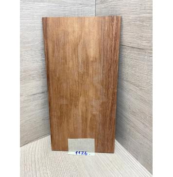 Бубинго заготовка накладки на головку грифа Радиал АА 2.5х115х220 мм-4