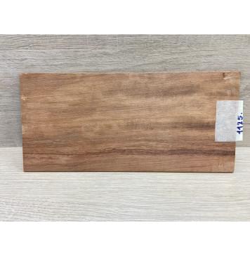 Бубинго заготовка накладки на головку грифа Радиал АА 2.5х115х245 мм-3