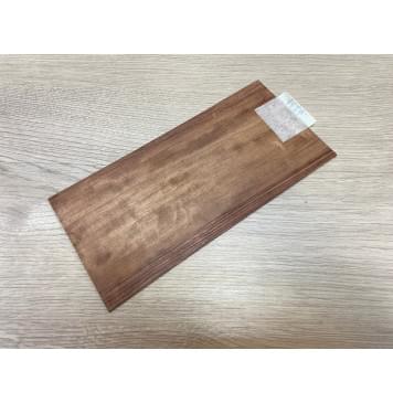 Бубинго заготовка накладки на головку грифа Радиал АА 2.5х115х240 мм-7