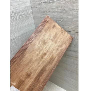 Бубинго заготовка накладки на головку грифа Радиал АА 2.5х115х240 мм-3