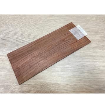 Бубинго заготовка накладки на головку грифа Радиал АА 4.5х99х240 мм-7