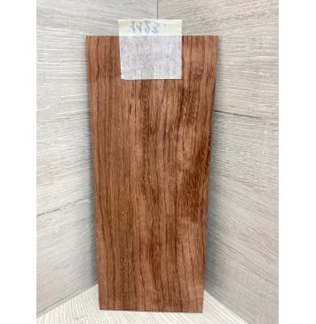 Бубинго заготовка накладки на головку грифа Радиал АА 4.5х99х240 мм-2