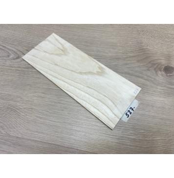 Ясень Белый заготовка накладки на головку грифа Смешанный ААА 3х95х230 мм-0